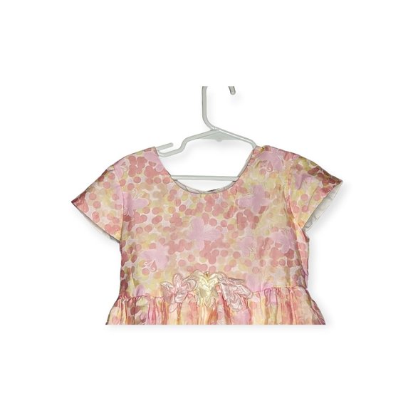 George Floral Short Sleeved Dress Size 6X - Picture 3 of 11